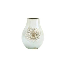 Jarrón de Ceramica c/Flor 28 X 38.1 cm Chico