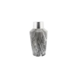Jarrón de Ceramica Gris Marmol 20.3 x 35.6 Cms Chico