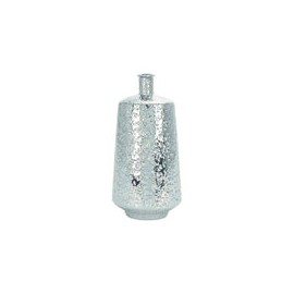 Jarrón de Ceramica Plata Ancho 50.8cm x 25.4 cm